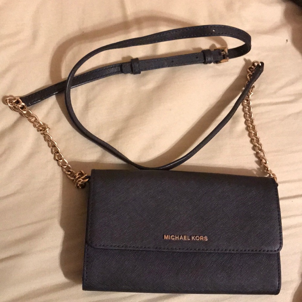 Michael kors wallet on a chain